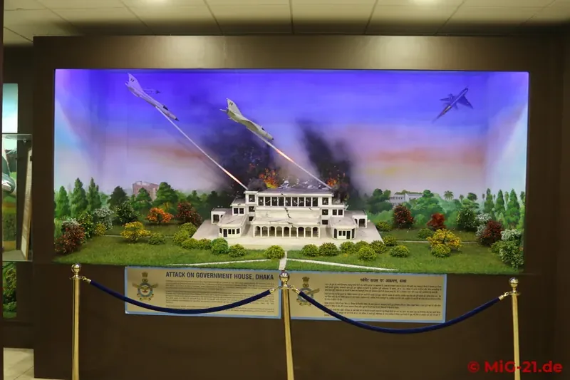 In the museum a diorama is dedicated to each important IAF combat mission. The one shown here celebrates what …