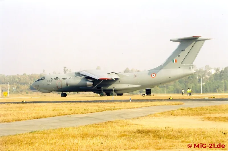 Beside An-32 and Hs.748 several Il-76 ...