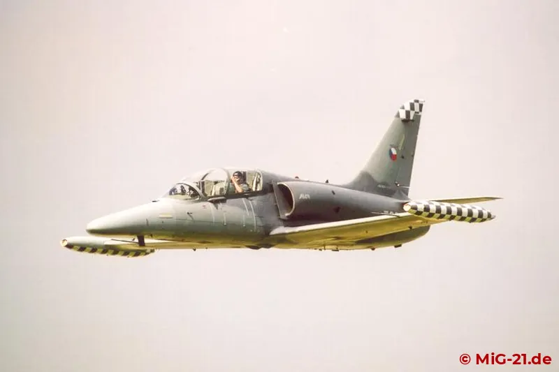 ... was the other combat aircraft based at Čáslav - the L-159.