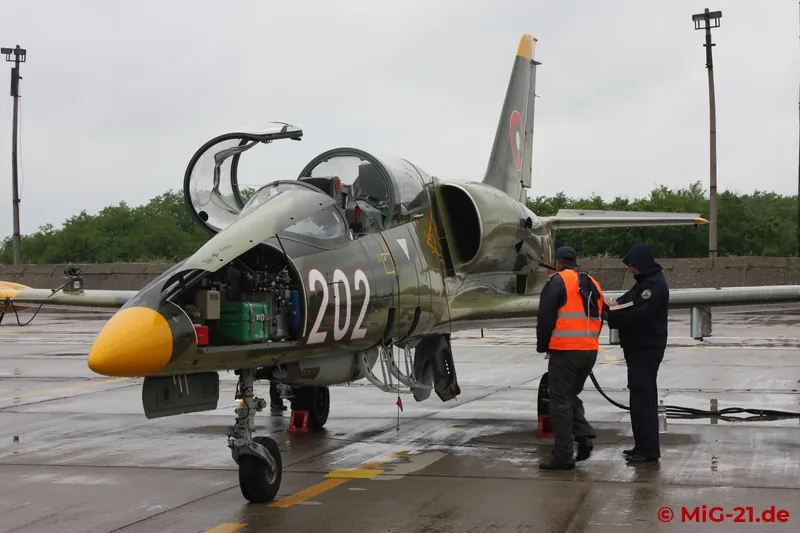 Preparing for take-off in the rain. On the morning of May 6, everyone involved still assumed that the parade …