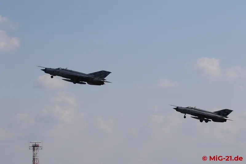 When the two MiG-21bisD take off as a pair shortly after 3 p.m., not a single ray of sunshine reaches the …