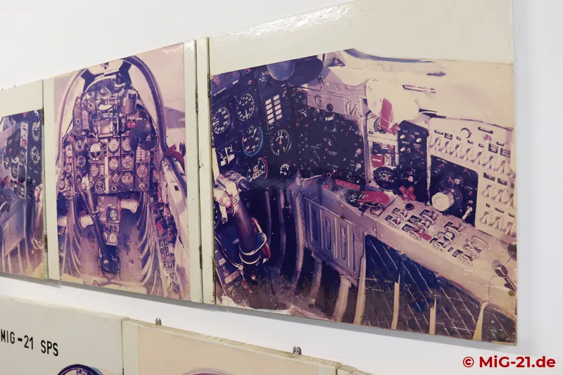 Besides numerous original display boards, many artefacts are shown in the exhibition hall.