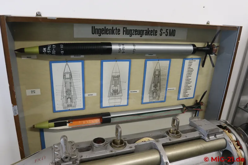 ... the associated S-5 unguided rocket.