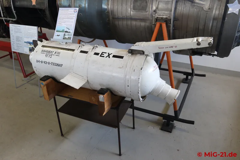 ... and an SPRD-99 rocket booster.