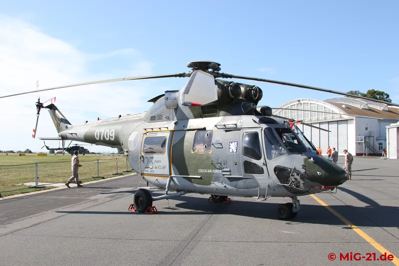 According to the inscription on the cargo door, the Czech W-3As will already be able to look back on 30 years …