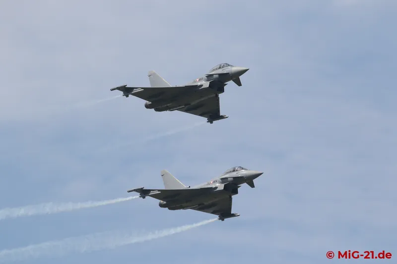 ... the local Eurofighters in particular put on a great show.