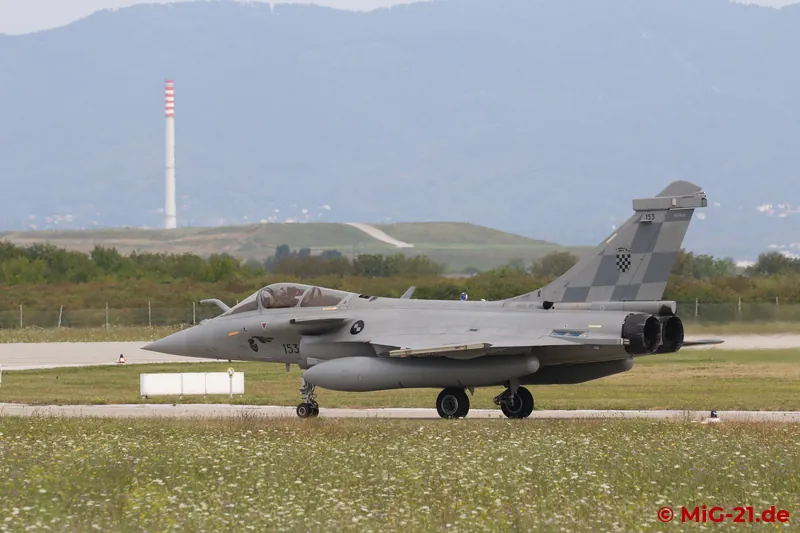 Unmittelbar nach der MiG-21 ...
