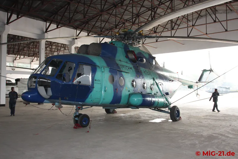 Mi-17s of various versions and ...