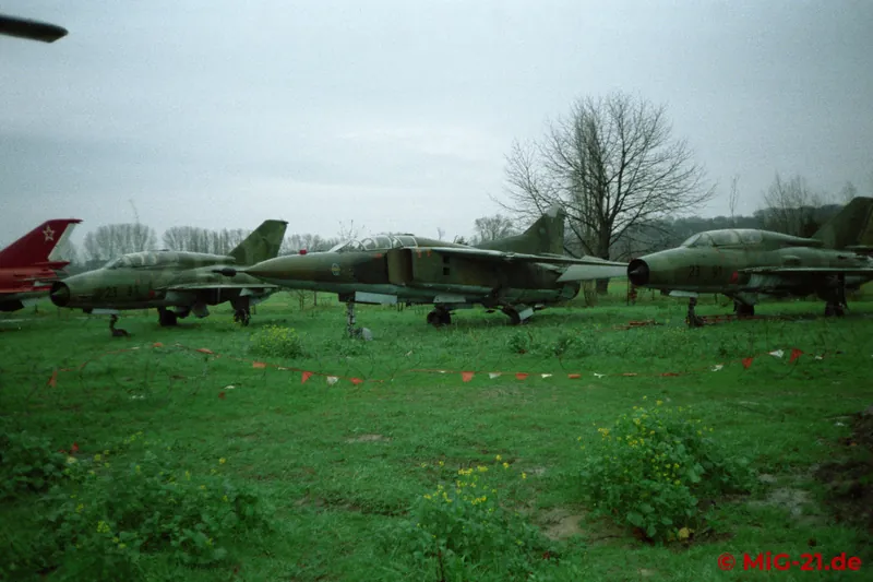 ... a MiG-23UB, ...