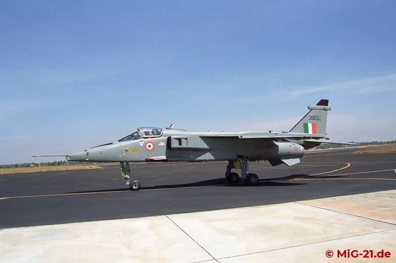 ... and the Jaguar, both of which could be seen on the ground and in the air.