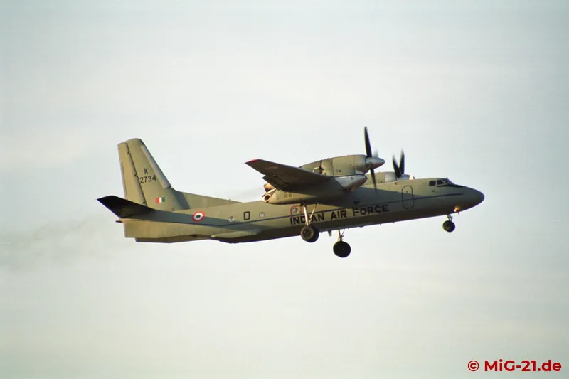 ... and every evening at sunset dozens of An-32s ...