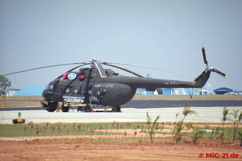 Finally, Israel Aircraft Industries did not bring its Mi-17 upgrade demonstrator to India in vain either: …
