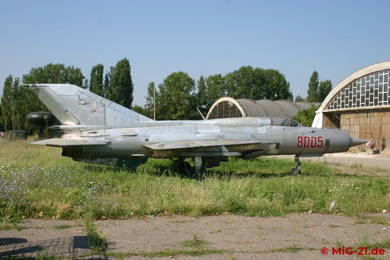 Retired MiG-21s of different versions are used as instructional airframes for training of technicians with …