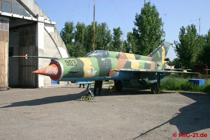 .. one MiG-21M ...