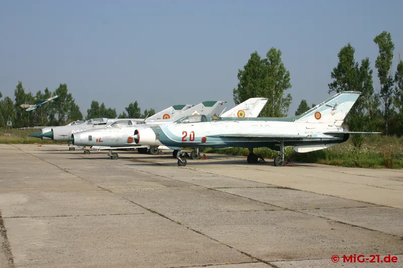 ... and one F-13 destined as a gate guard.