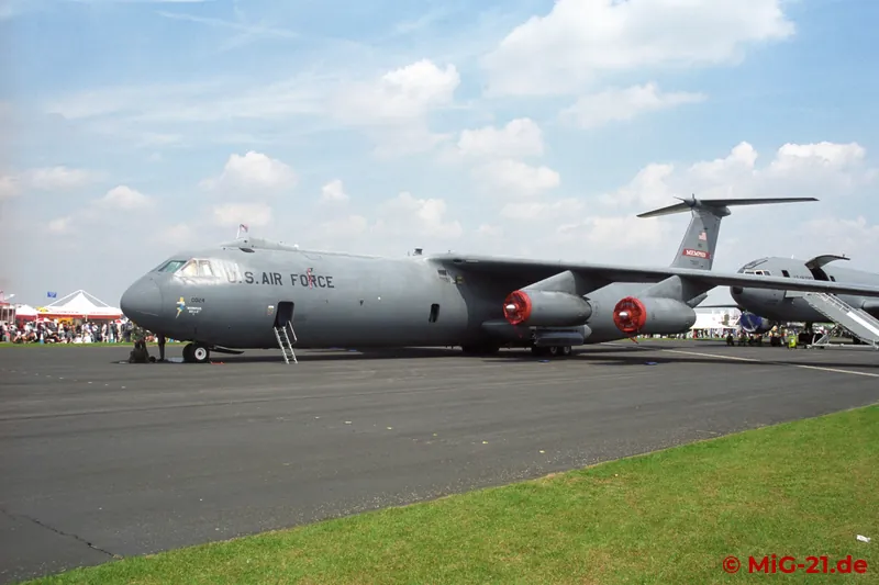... a C-141 Starlifter from the USA.