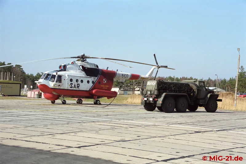 ... and Mi-14s were used in this role – the latter, however, also ...
