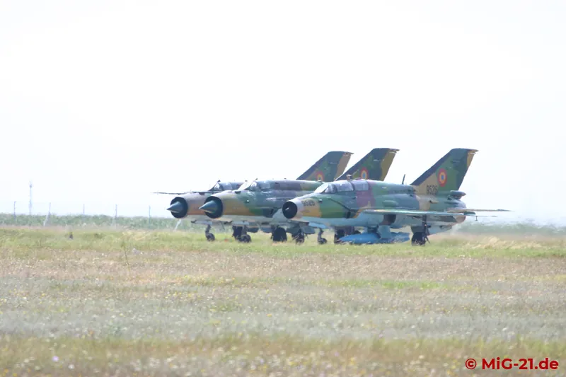 Line up for training flight ...
