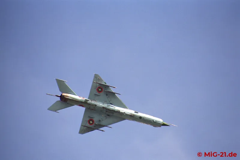 The highlight of the event was of course the display of the MiG-21, which flew exactly once low enough for a …
