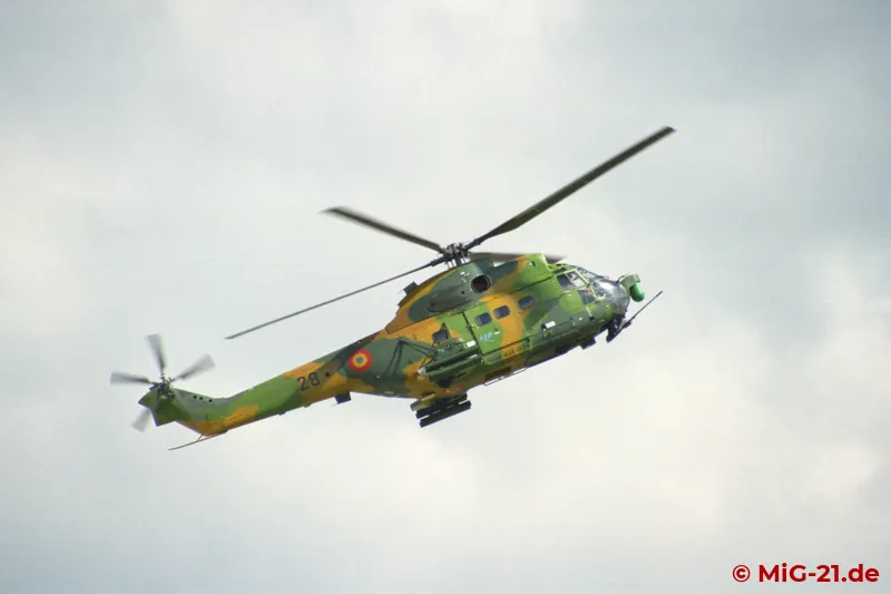 Auch die IAR.330 SOCAT gehörte zu den Neuheiten, die später ein gewohntes Bild werden sollten.