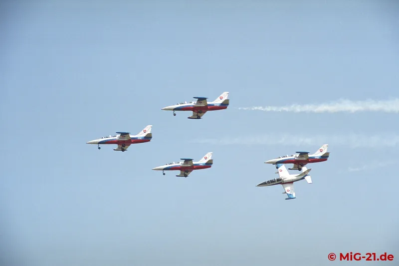 ... die L-39 der Biele Albatrosy, ...