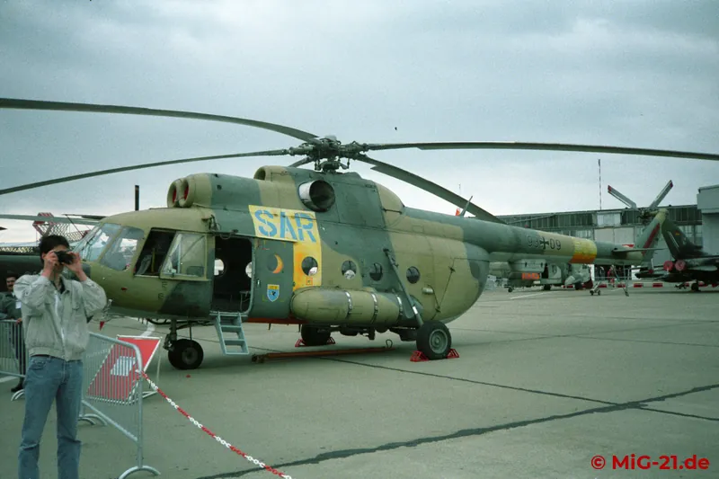 Three members of the Mi-8 family: while Mi-8s from NVA stocks were already about to be retired by the …