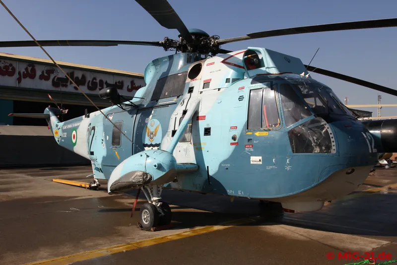 Service number four at the exhibition was Iranian naval aviation, which unfortunately was represented by only …
