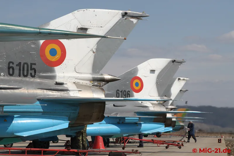 The aircraft taking part in the exercise were lined up on the parking area in the south of the airfield, ...