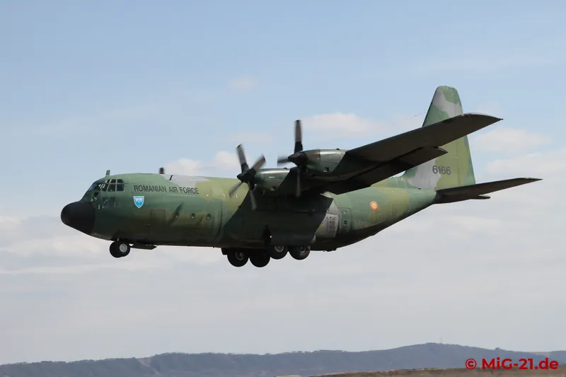 Besides the LanceR, the Romanian side also had C-130Bs ...