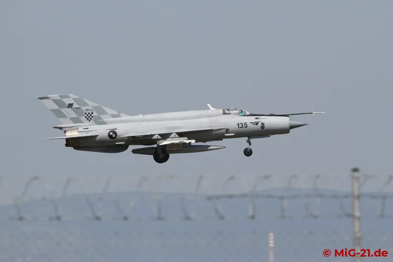 The QRA aircraft then landed individually ...
