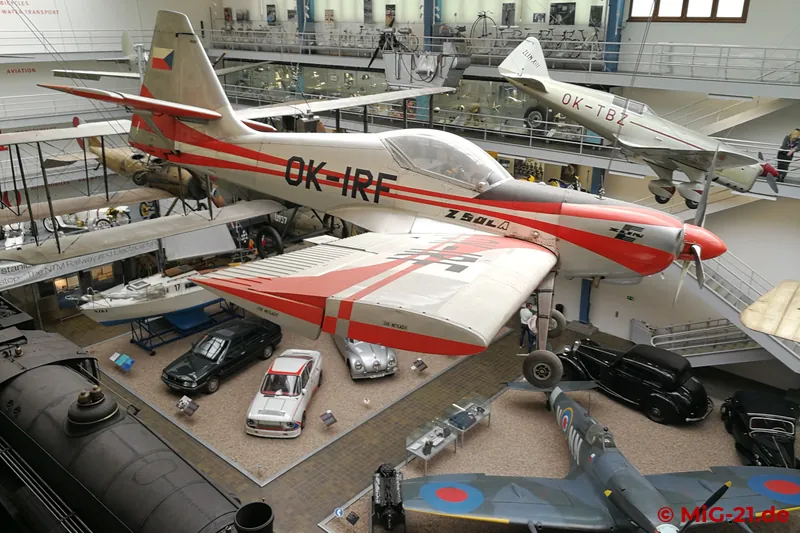 In the 1970s and 1980s the Zlín Z-50L was one of the most powerful aerobatic aircraft.
