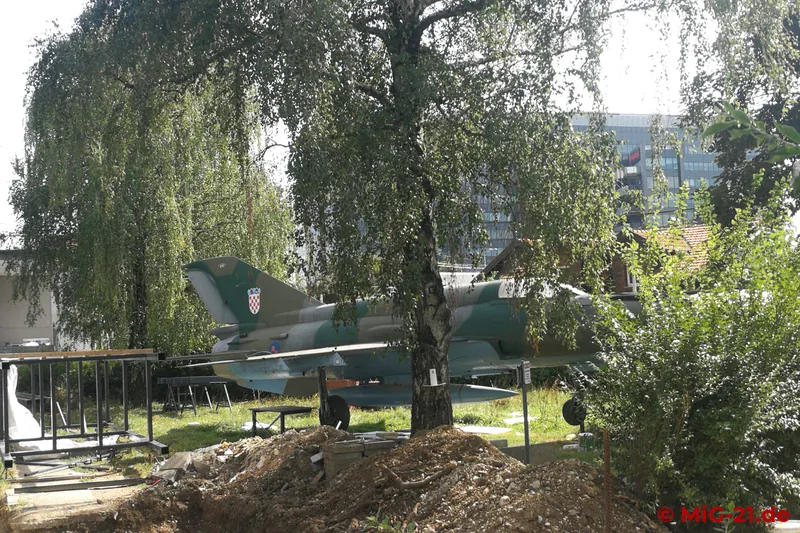Glücksbringer: ohne zuvor eine abgestellte MiG-21 besucht zu haben, gab es in Zagreb in den letzten fünf …