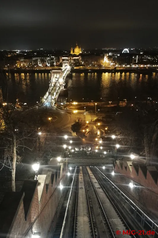 On arrival in Budapest, however, there was no sign of winter any more ...