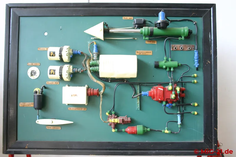 ... intake cone control system of the MiG-21.
