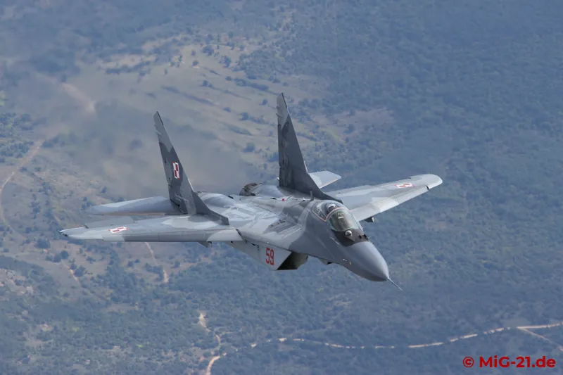... and a single-seat MiG-29, ...