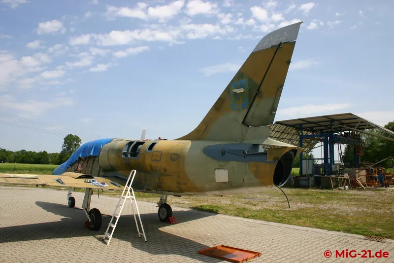 Unfortunately, there were no MiG-21s to see during the visit, ...