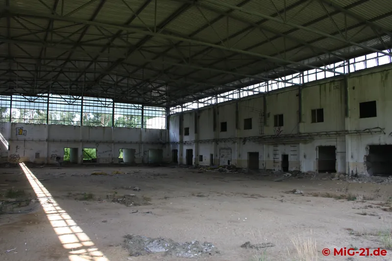 ... is today only an empty shell without doors, windows or other fittings.