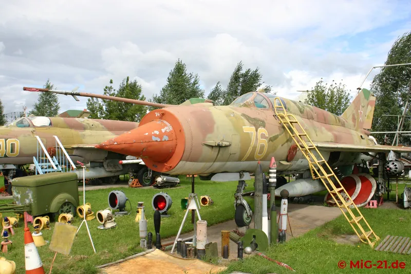 Another MiG-21SMT of the 50bis variant – incidentally misidentified even on the museum's website .