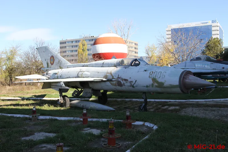 ... and MiG-21PFM 8006 at Caracal.