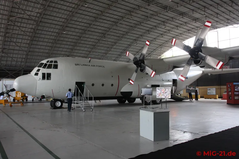The SLAF has two C-130 Hercules from Royal Air Force stocks. The extensive self-protection equipment is …