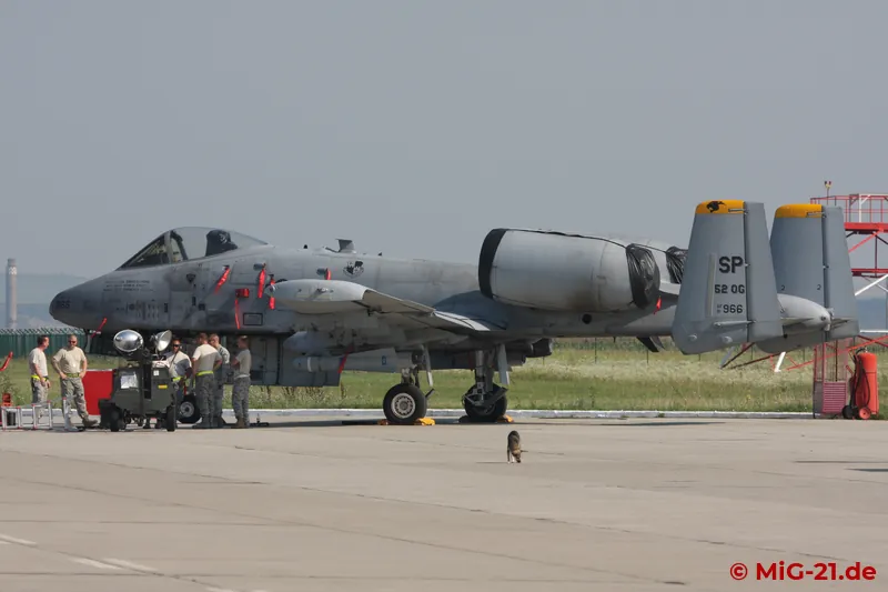 The open day took place at the end of the Romanian-US exercise Dacian Thunder 2011, for which A-10C …