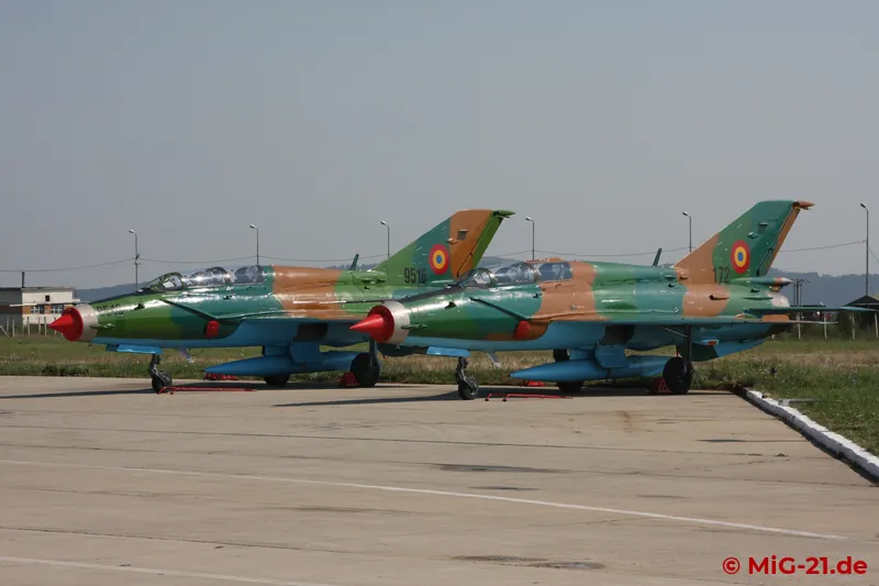 ... and two LanceR B, also freshly painted.