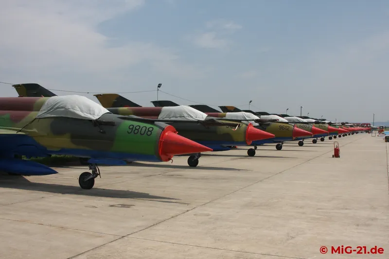An impressive fleet only at first glance: regardless of their fresh colours, none of the LanceR lined up here …