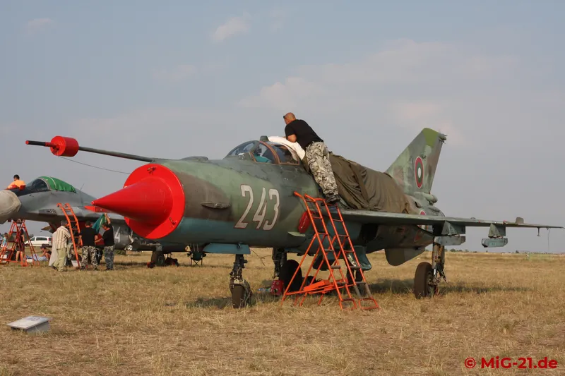 ... the MiG-21 from the day before.