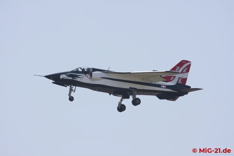 The Orao showed a complete aerobatic programme with a pull-up into the vertical right after take-off and …