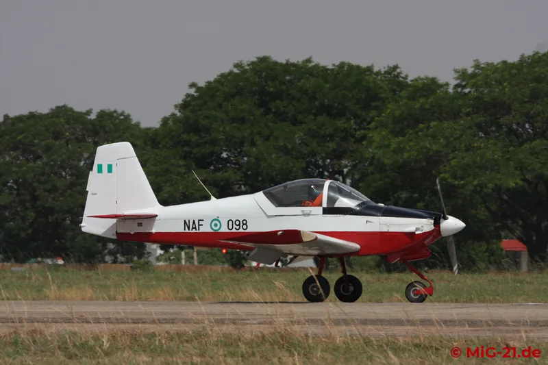 The ABT-18 Air Beetle trainers are based at Kaduna and are used for ab initio training.