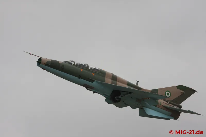 After the end of the event, the two FT-7s set off home to Makurdi. Chinese instructors sat in the back seat …