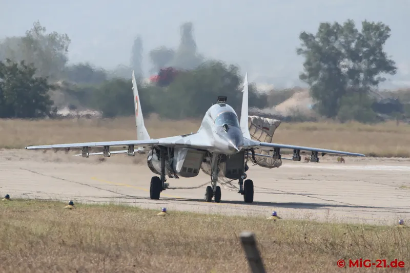 ... MiG-29s from Graf Ignatievo.