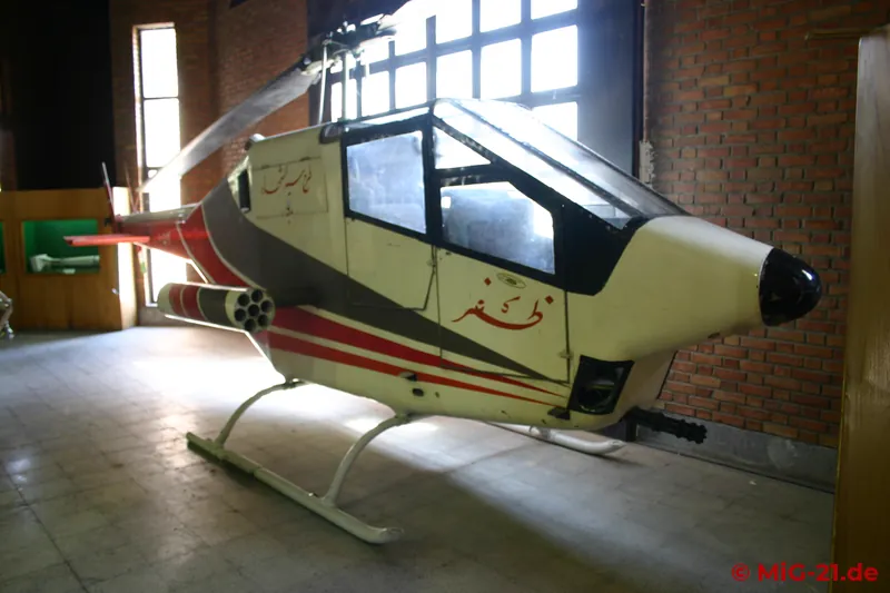 This interesting prototype is shown in a museum near the airport, ...