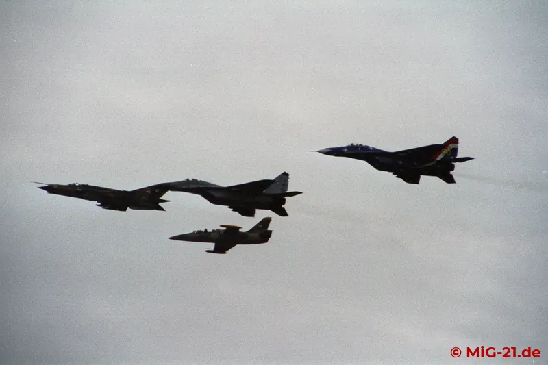 ... through MiG-21, MiG-29 and L-39 ...
